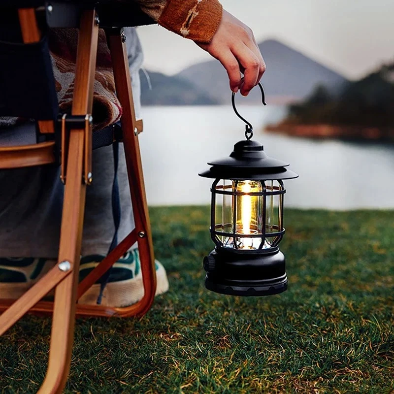 Rechargeable Hurricane Lamp